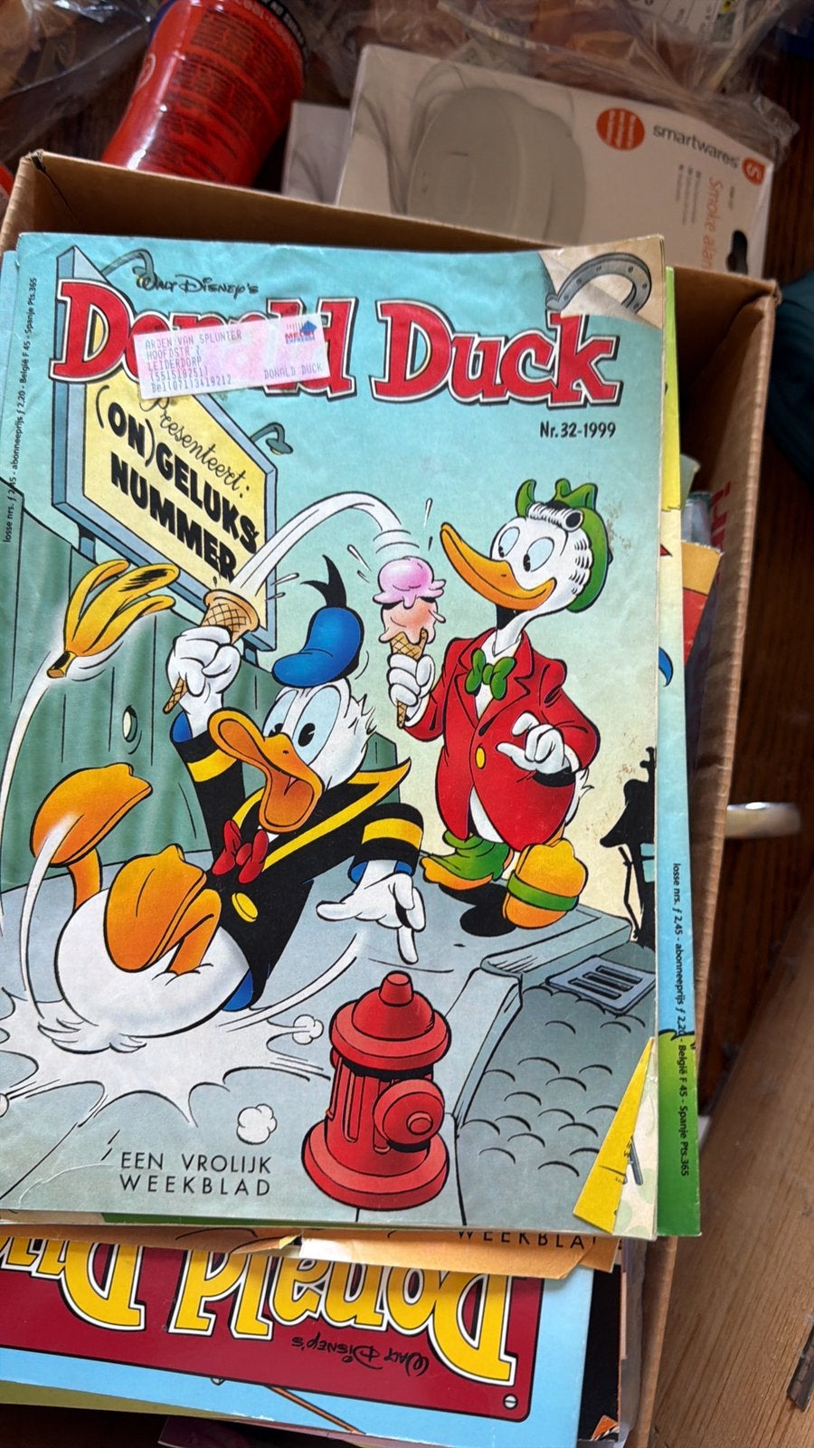Donald duck 1987 en 1990 hele collectie. losse van 2000/2006, Boeken, Complete serie of reeks, Ophalen, Zo goed als nieuw, Europa
