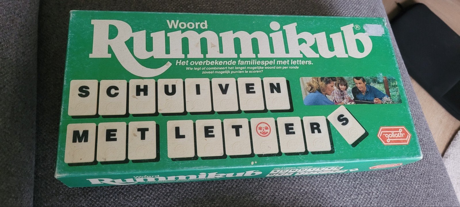 Rummikub goliath groot letters, Ophalen of Verzenden, Zo goed als nieuw, Goliath