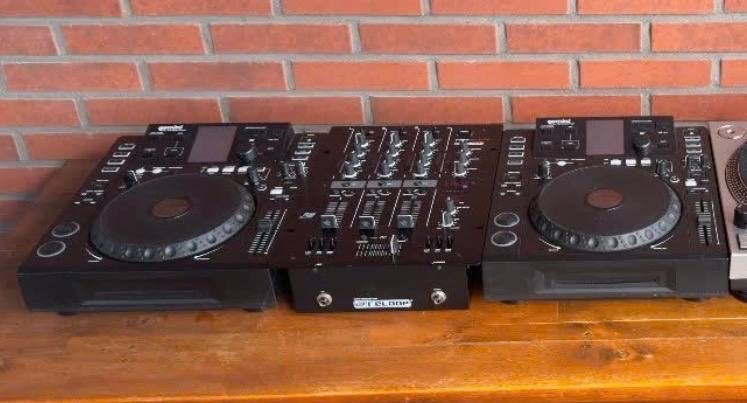 Dj set - 2x Gemini CDJ-700 + Reloop RMX-30 BPM, Ophalen of Verzenden, Gebruikt