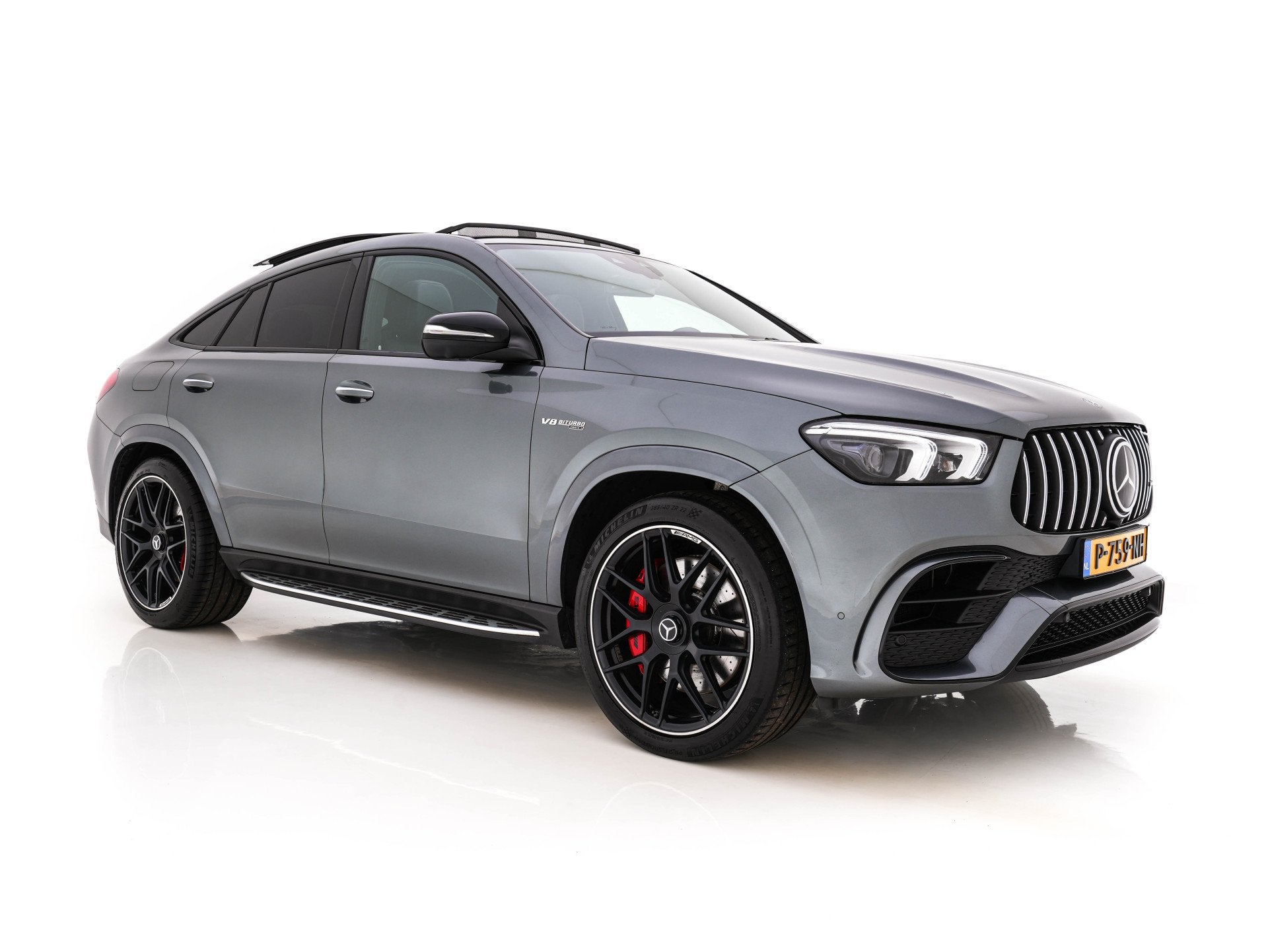 Mercedes-Benz GLE Coupé AMG 63 S 4MATIC+ (INCL-BTW) *PANO |, Auto's, Automaat, Gebruikt, Verwarmde buitenspiegels, GLE Coupé