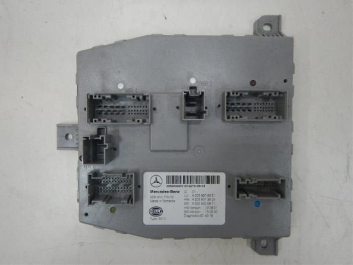 Mercedes-Benz W205 C-Klasse BCM boordnet Module, Ophalen of Verzenden, Gebruikt