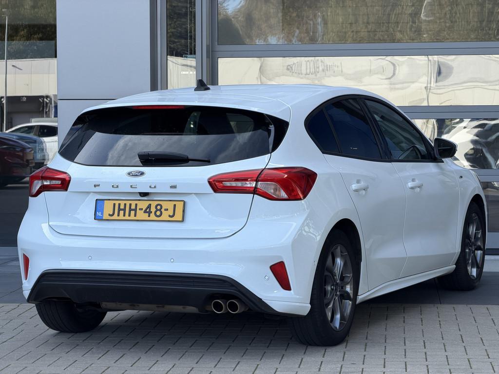 Ford Focus 1.0 EcoBoost ST Line 125 PK | Adaptive LED | B&O, 12 maanden, Stof, Gebruikt, Zwart