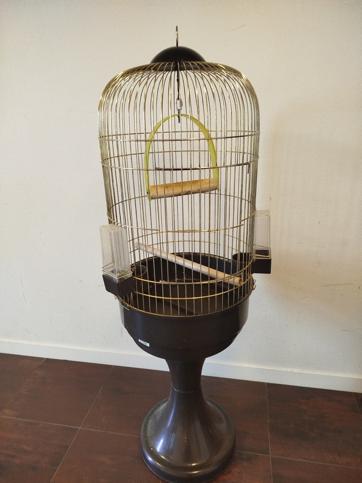 Ronde vogelkooi!, Ophalen, Gebruikt, Metaal, Vogelkooi