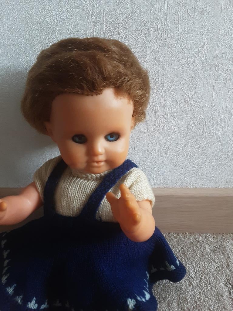 Schildpad popje uit 1958, Ophalen of Verzenden, Pop