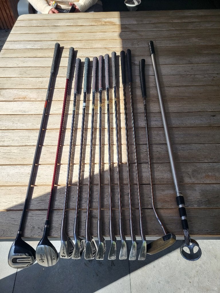 Complete Jhon Letters golfset voor beginners, Ophalen, Gebruikt, Set, Overige merken