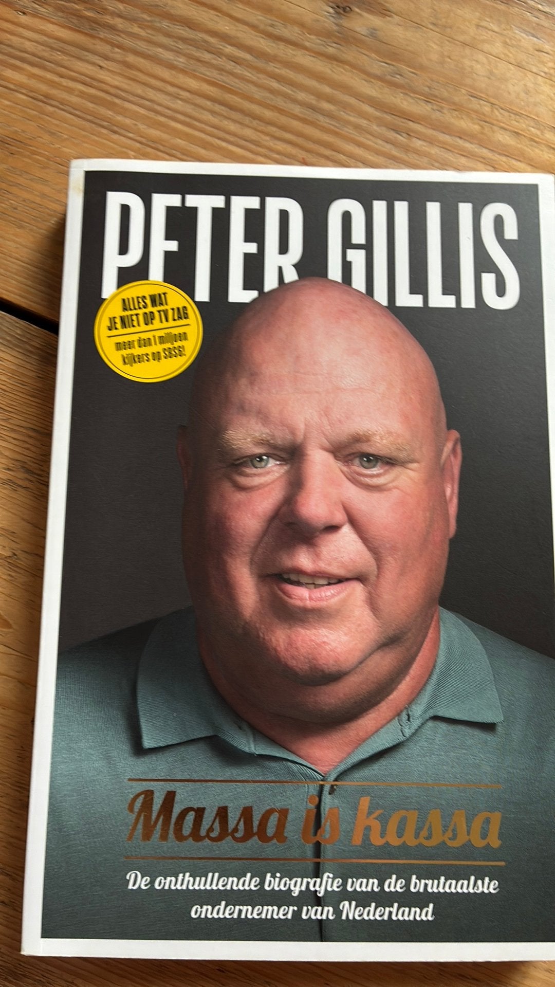 Peter Gillis – Massa is Kassa, Ophalen of Verzenden, Zo goed als nieuw, Overige
