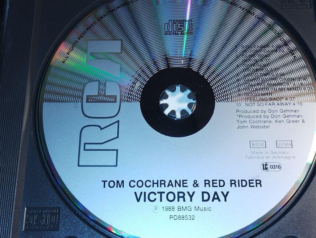 Tom Cochrane & Red Rider - Victory Day, Ophalen of Verzenden, Zo goed als nieuw, Poprock