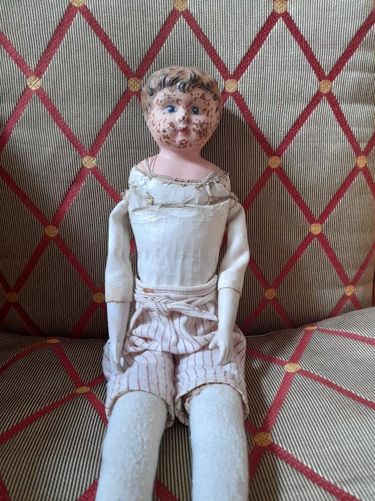 Antieke Minerva pop, 1920., Ophalen of Verzenden