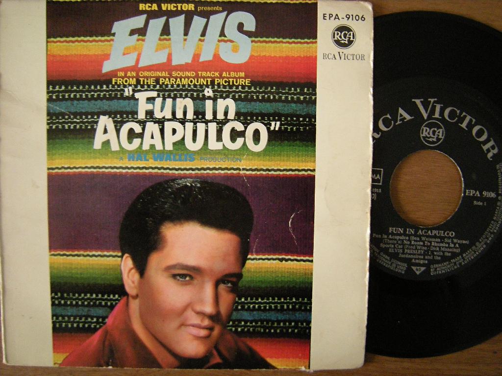Elvis Presley (Fun In Acapulco) ep., Cd's en Dvd's, Gebruikt, 7 inch, Ophalen of Verzenden, Pop