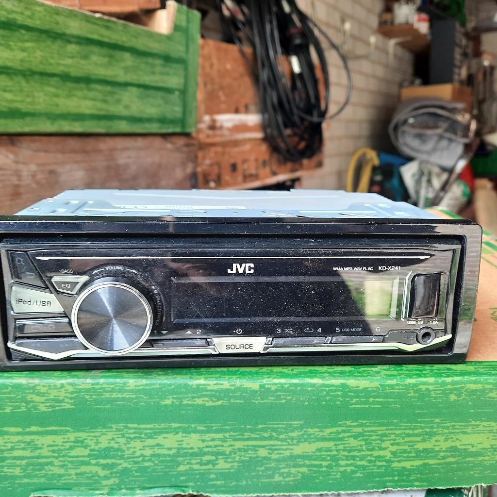 autoradio JVC KD-x241, Ophalen of Verzenden, Gebruikt