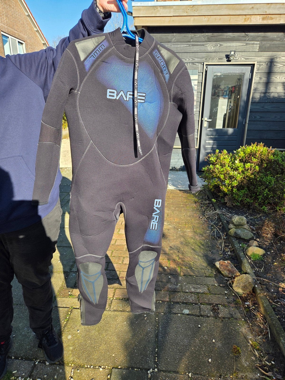 Bare Wetsuit 7mm, Verzenden, Zo goed als nieuw, Duikpak