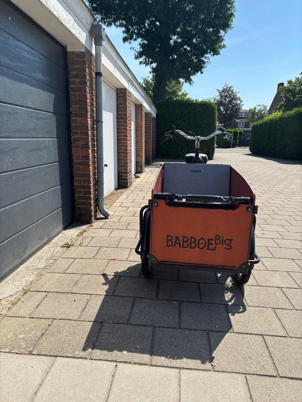 Babboe Big Bakfiets - elektrisch (incl goedkeuringsrapport), Gebruikt, 3 kinderen, Elektrisch, Trommelrem