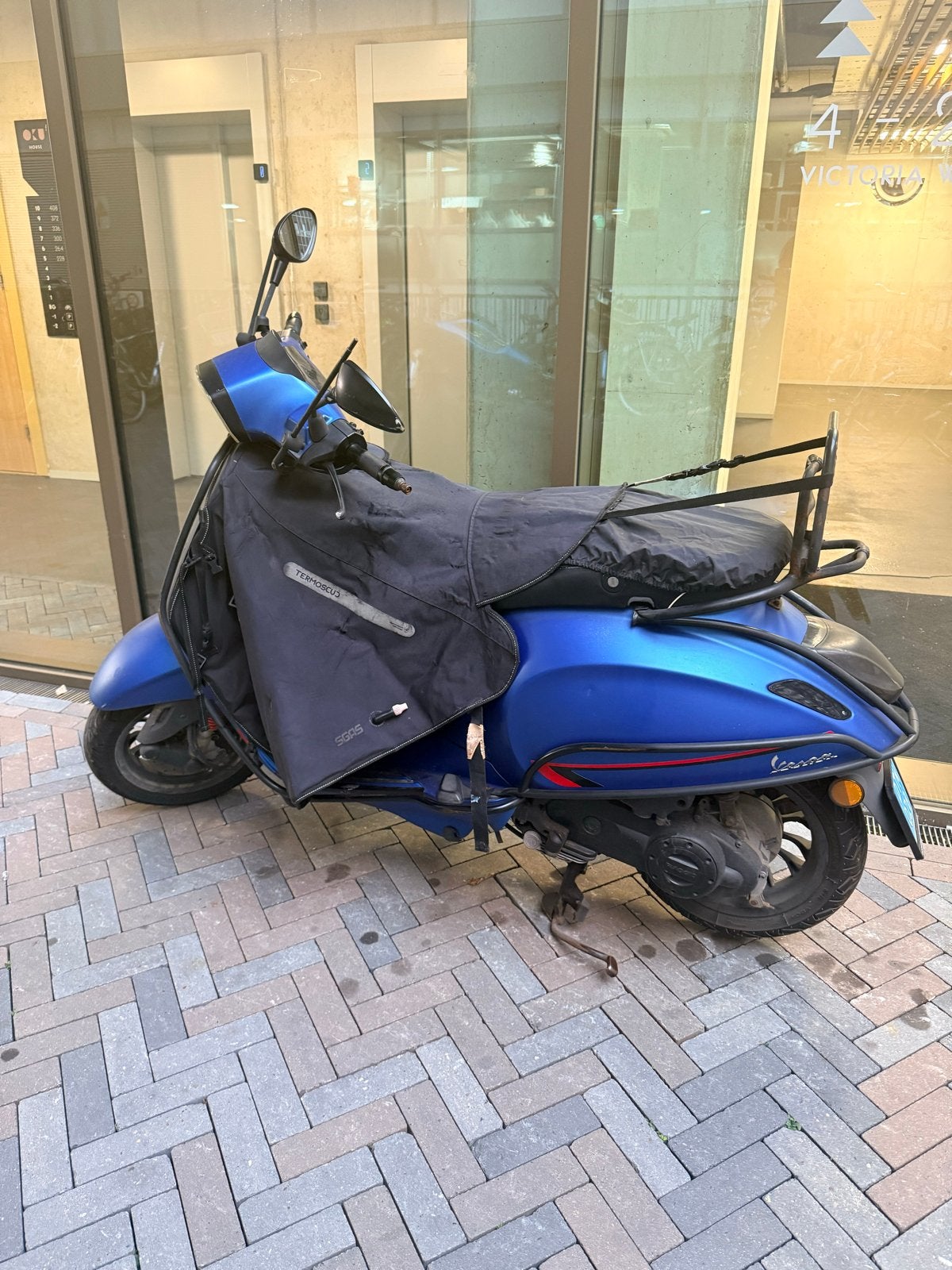 Vespa Sprint 2019 - Blauw - Goed onderhouden, Ophalen, Gebruikt, Vespa S, Benzine