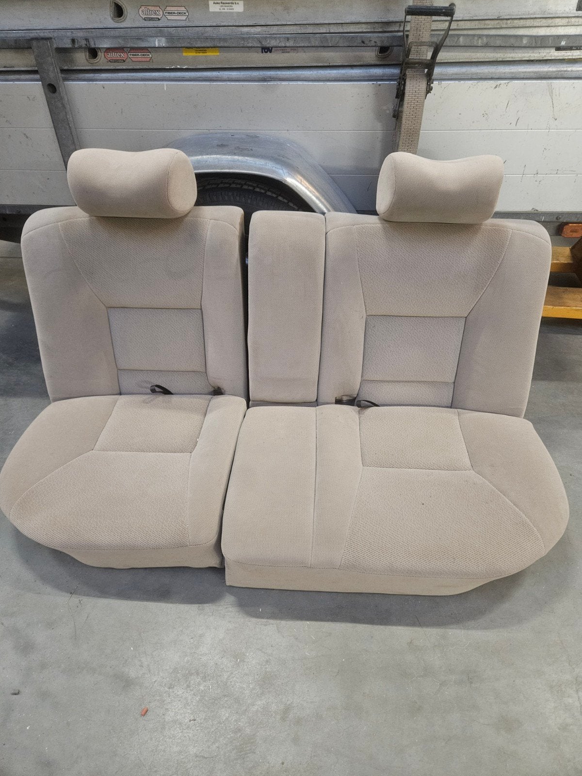Saab 9-3 Coupe Achterbank - Beige Stof, Ophalen of Verzenden, Gebruikt, Saab