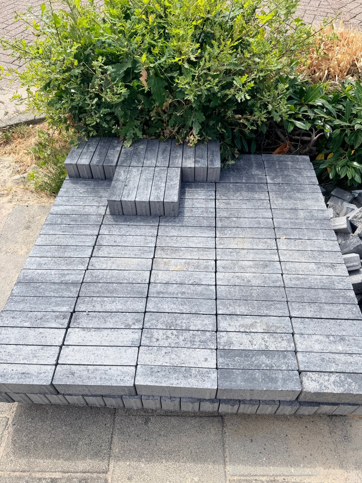 Nieuwe betonnen waaltjes/ klinkers voor tuin of oprit, Ophalen, Klinkers, Nieuw, Minder dan 5 m²