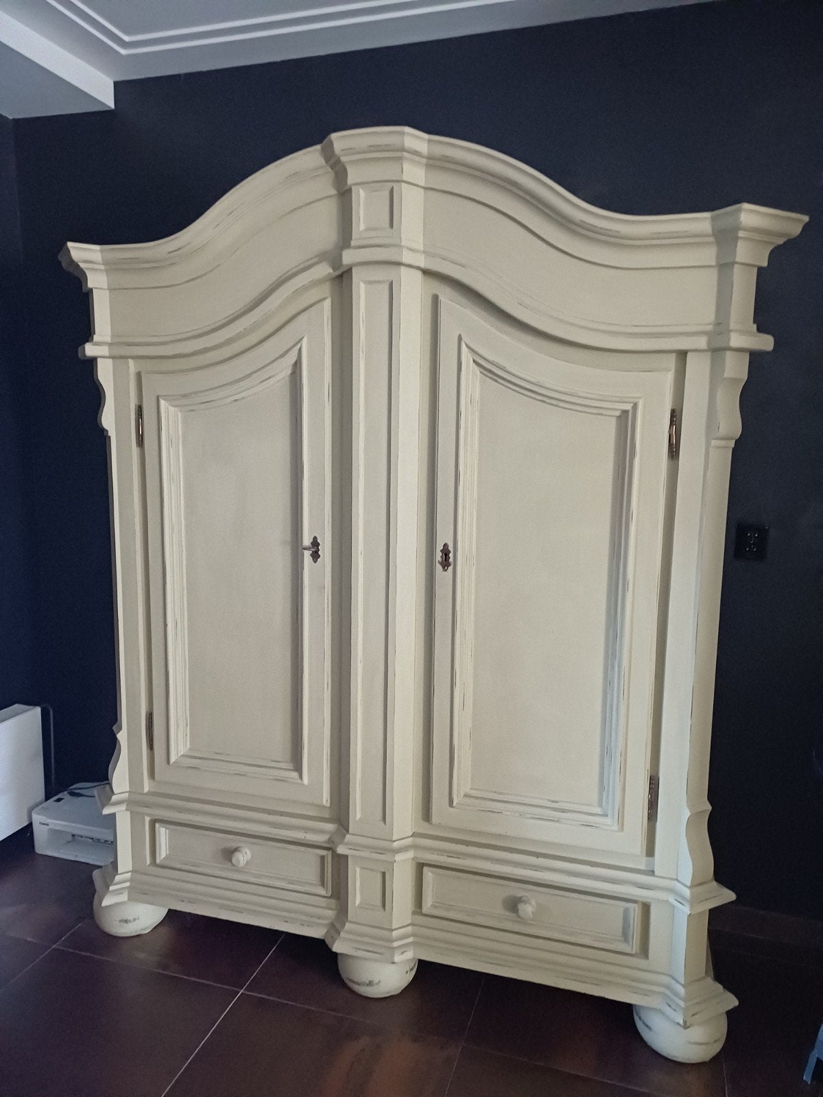 Brocante kast, Huis en Inrichting, Ophalen, Gebruikt, Eikenhout, 25 tot 50 cm