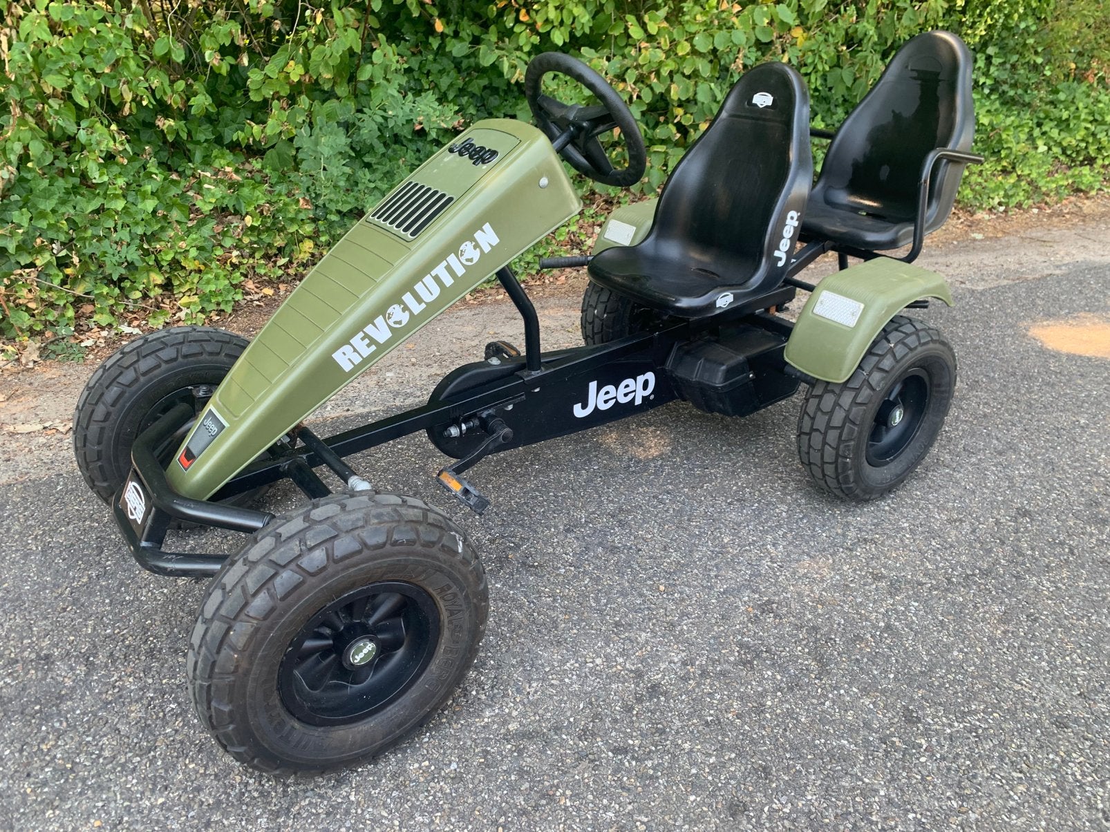 Stoere Berg XL skelter , type Jeep Revolution BFR , va 5/6 j, Kinderen en Baby's, Speelgoed | Buiten | Skelters, Ophalen, Zo goed als nieuw