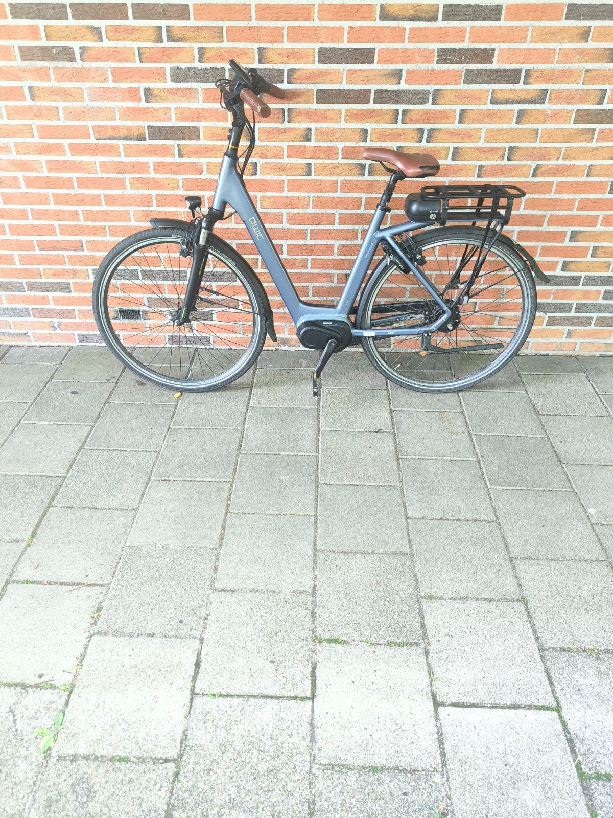 Qwic E-bike - Zo goed als nieuw zonder accu verder prima fie, Fietsen en Brommers, Fietsen | Dames | Omafietsen, Ophalen of Verzenden
