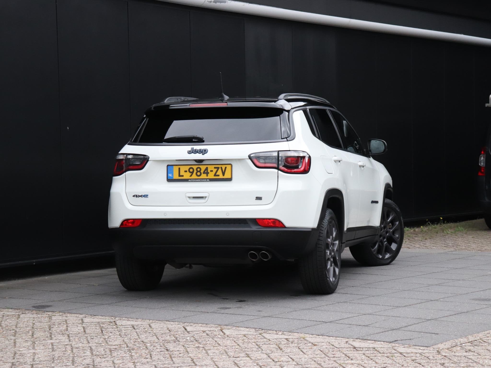Jeep Compass 4xe 240 Plug-in Hybrid Electric S | LEDER | MEM, Automaat, Euro 6, 4 cilinders, Wit
