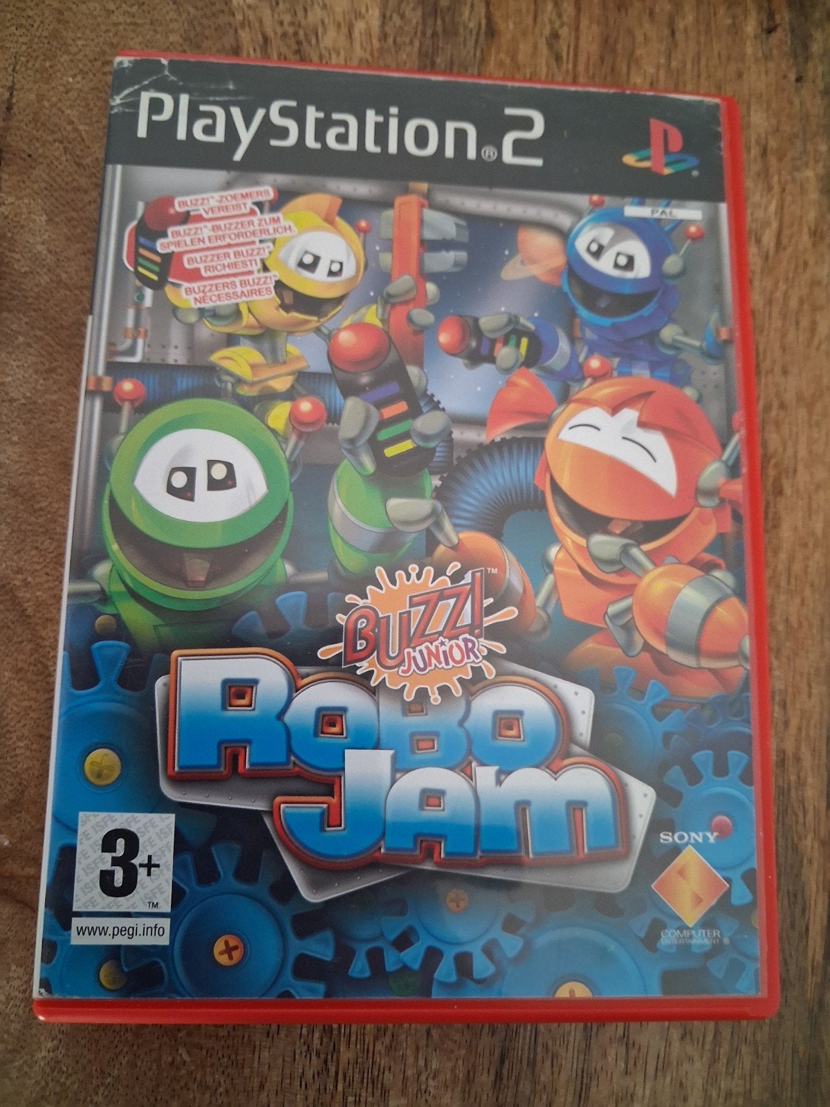 Buzz! Junior: RoboJam - PlayStation 2 (PS2), Puzzel en Educatief, Gebruikt, Eén computer, Ophalen of Verzenden