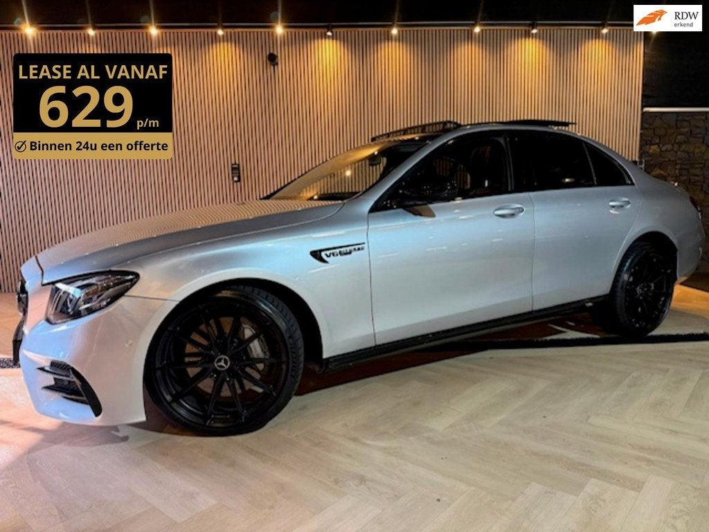 Mercedes-Benz E-klasse 400 4Matic Full-Option | Pano | carpl, Auto's, Mercedes-Benz, Gebruikt, Zwart, Bedrijf, Vierwielaandrijving