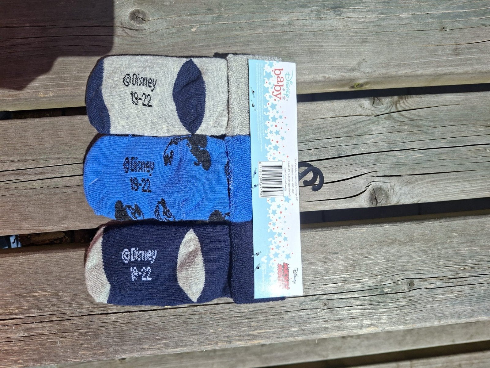 Disney Baby Sokjes - Mickey & Donald - Maat 19-22, Ophalen of Verzenden, Nieuw