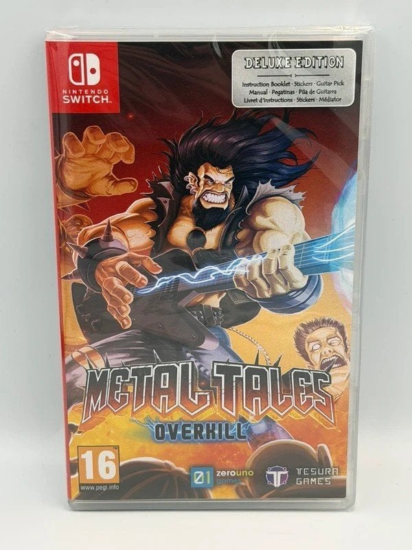 Metal Tales Overkill Deluxe Edition Nintendo Switch Sealed, Spelcomputers en Games, Games | Nintendo Switch, Nintendo, Nintendo