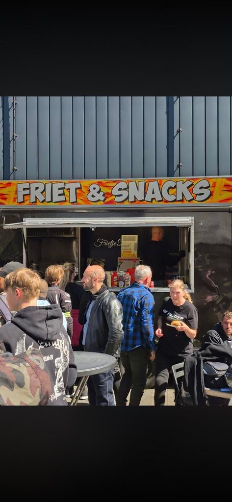 Verse Patat snacks en broodjes op locatie, Ophalen