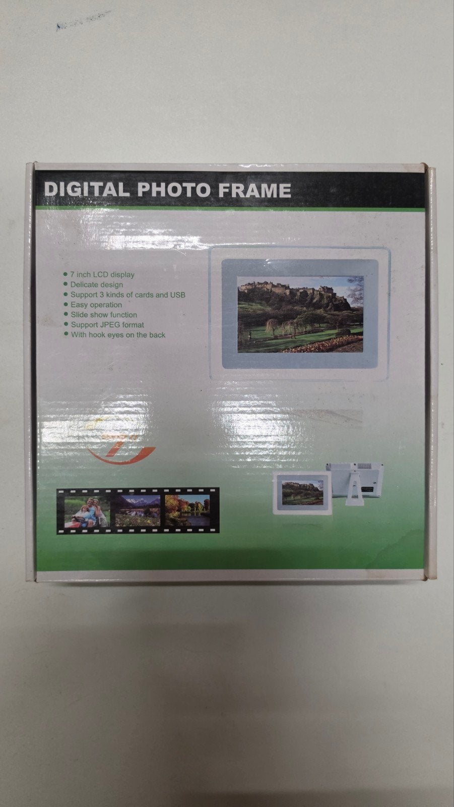 Nieuwe Digitale Fotolijst Wit - 7 inch, Overige merken, Nieuw, Ophalen of Verzenden, Diavoorstelling