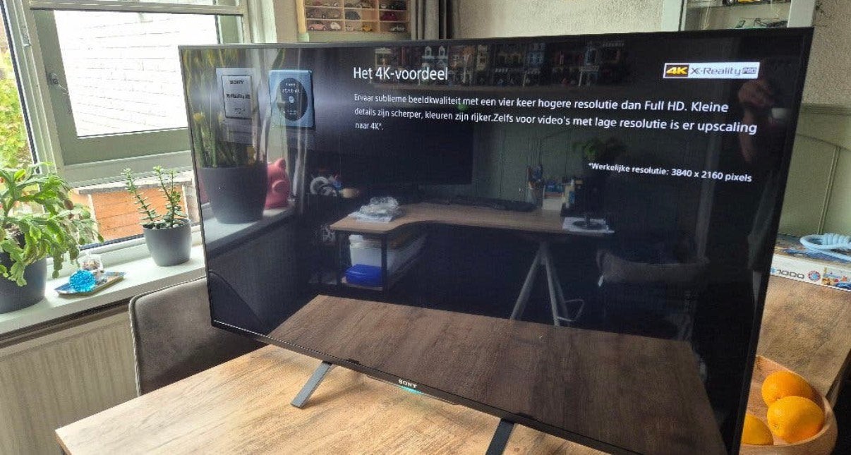 Sony bravia 49” 4K ultra HD, Ophalen, Gebruikt, LCD, 4k (UHD)
