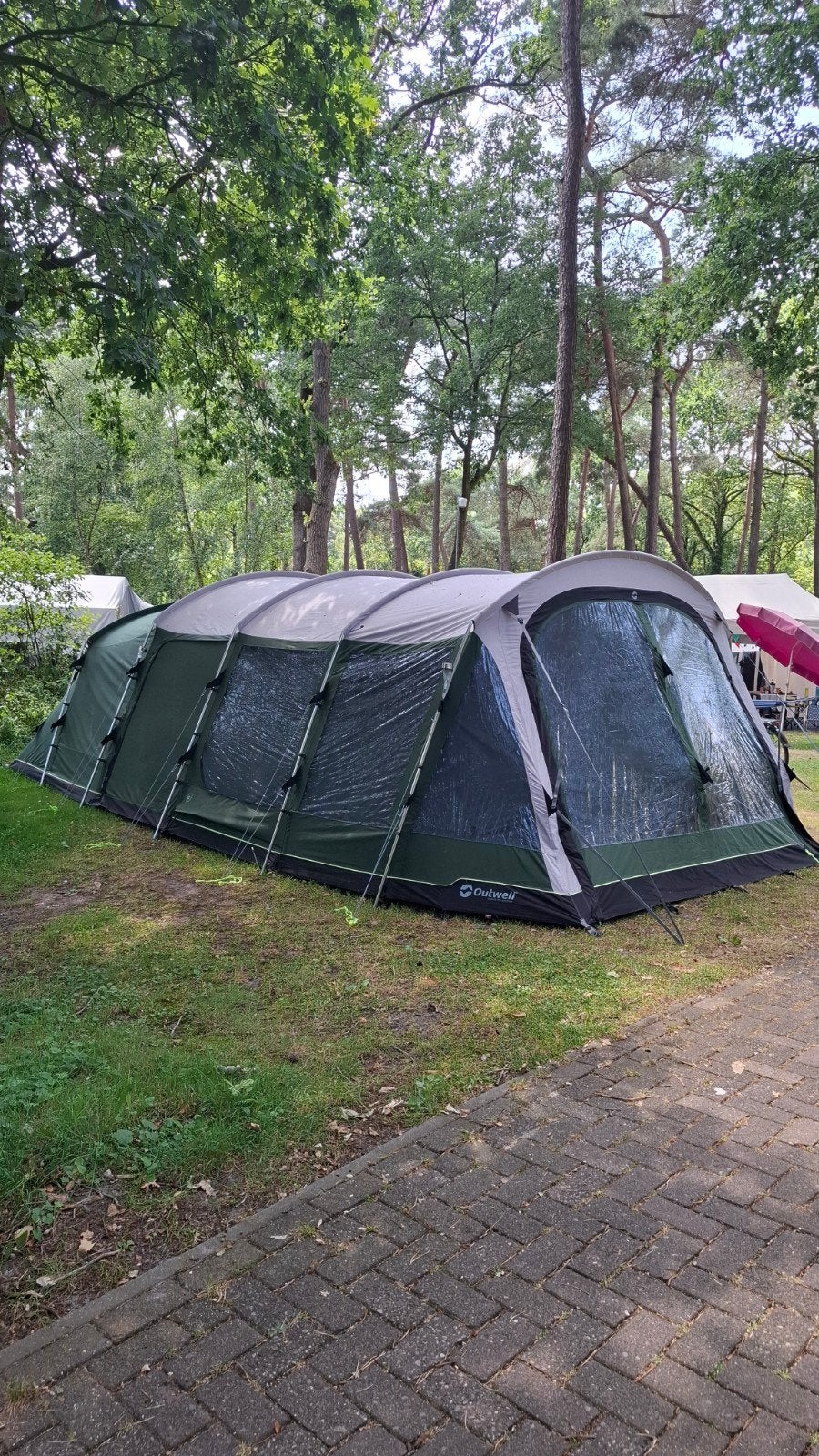 Outwell Yosemite Lake 6 Persoons Tent - Beschadigd, Ophalen, Gebruikt, Tot en met 6