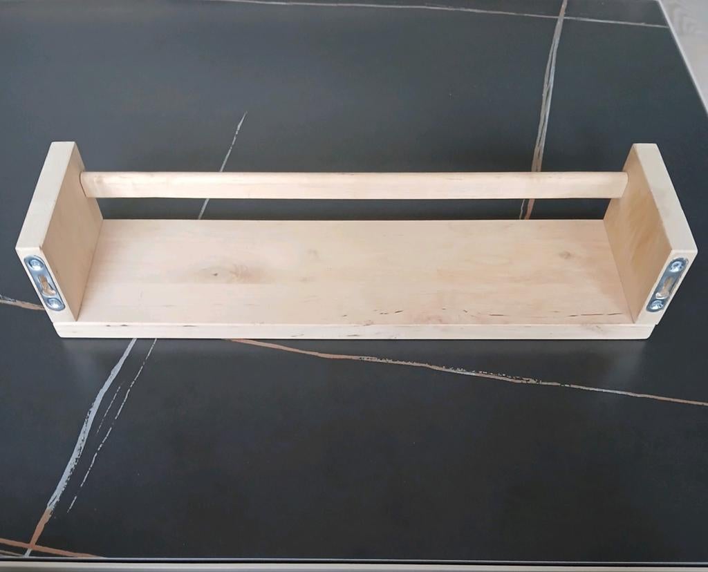 Houten kruidenrekje of boekenplankje, Ophalen of Verzenden, Zo goed als nieuw