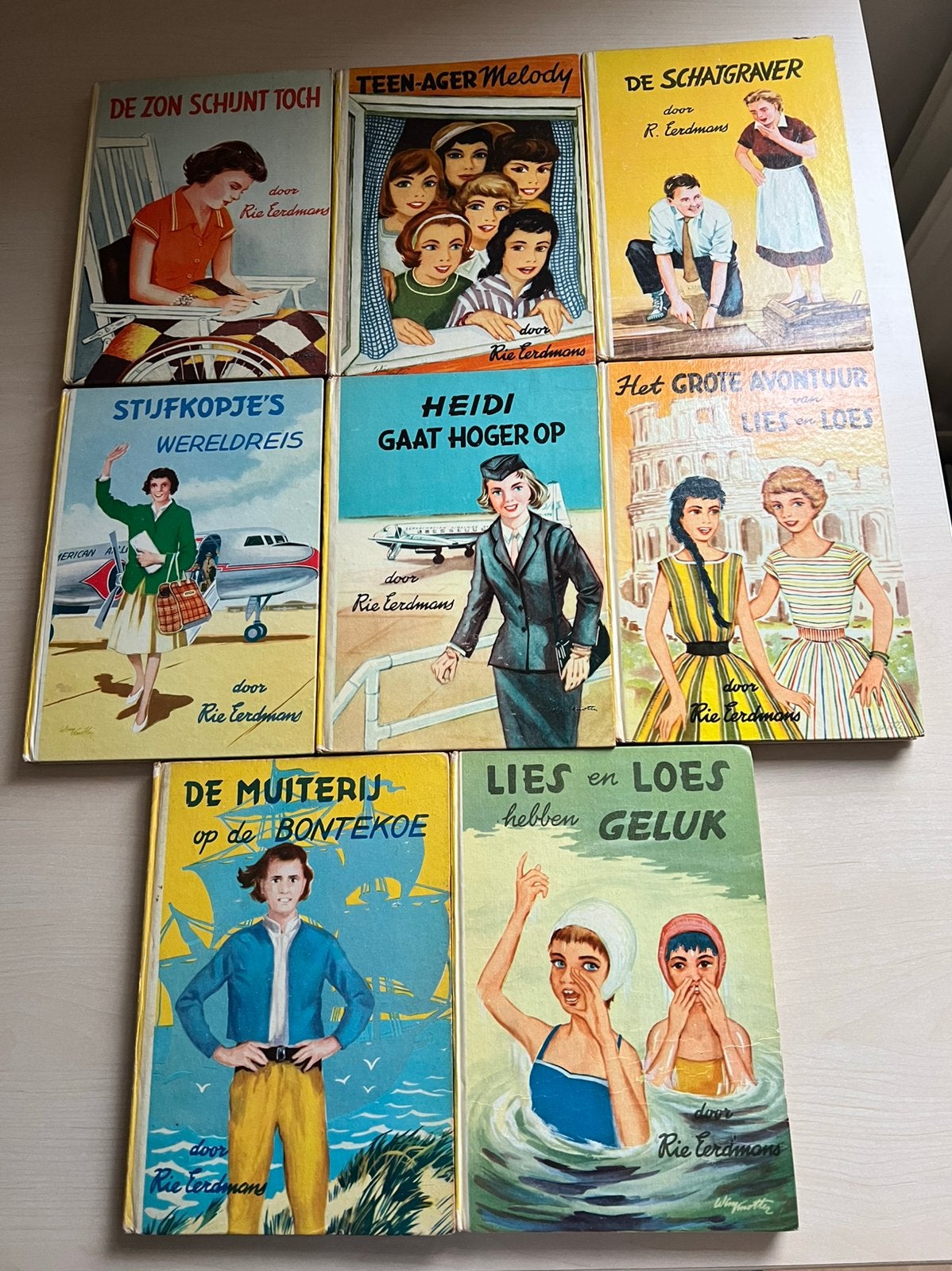 Partij kinderboeken uit de jaren 60, Boeken, Partijen en Verzamelingen, Ophalen of Verzenden, Zo goed als nieuw, Kind en Jeugd