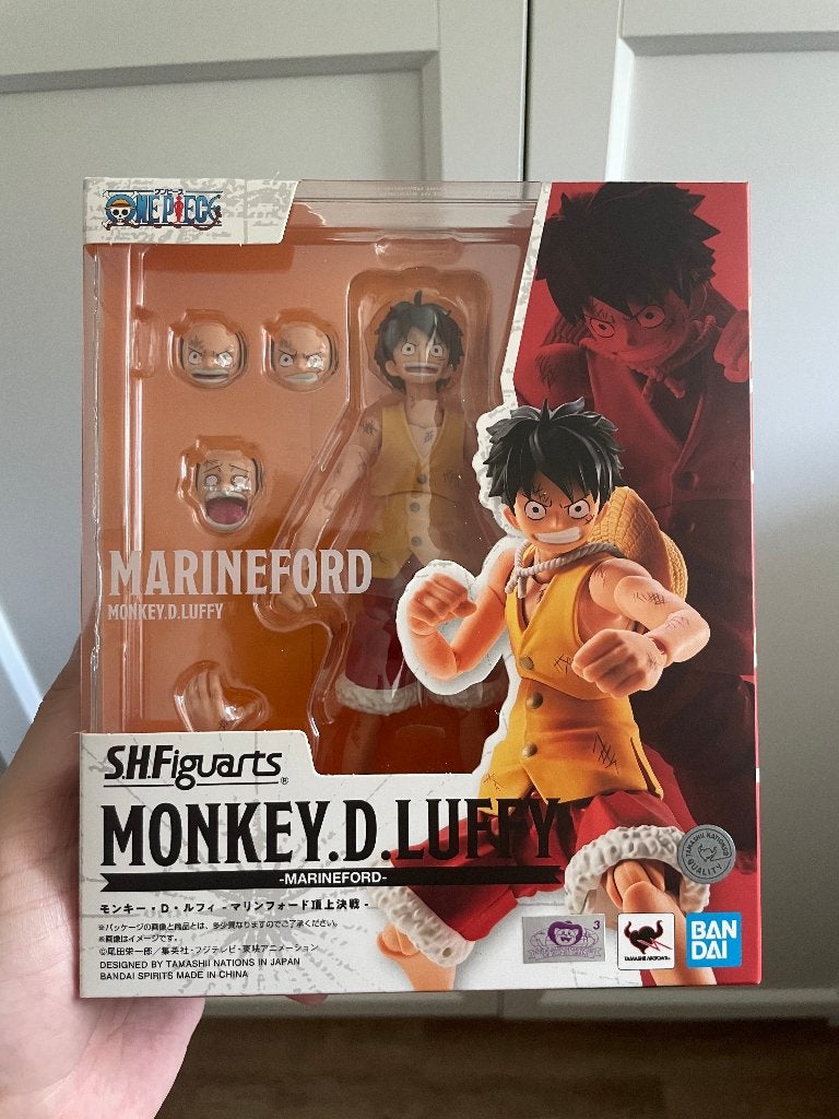 S.H. Figuarts Luffy (Marineford), Ophalen, Nieuw