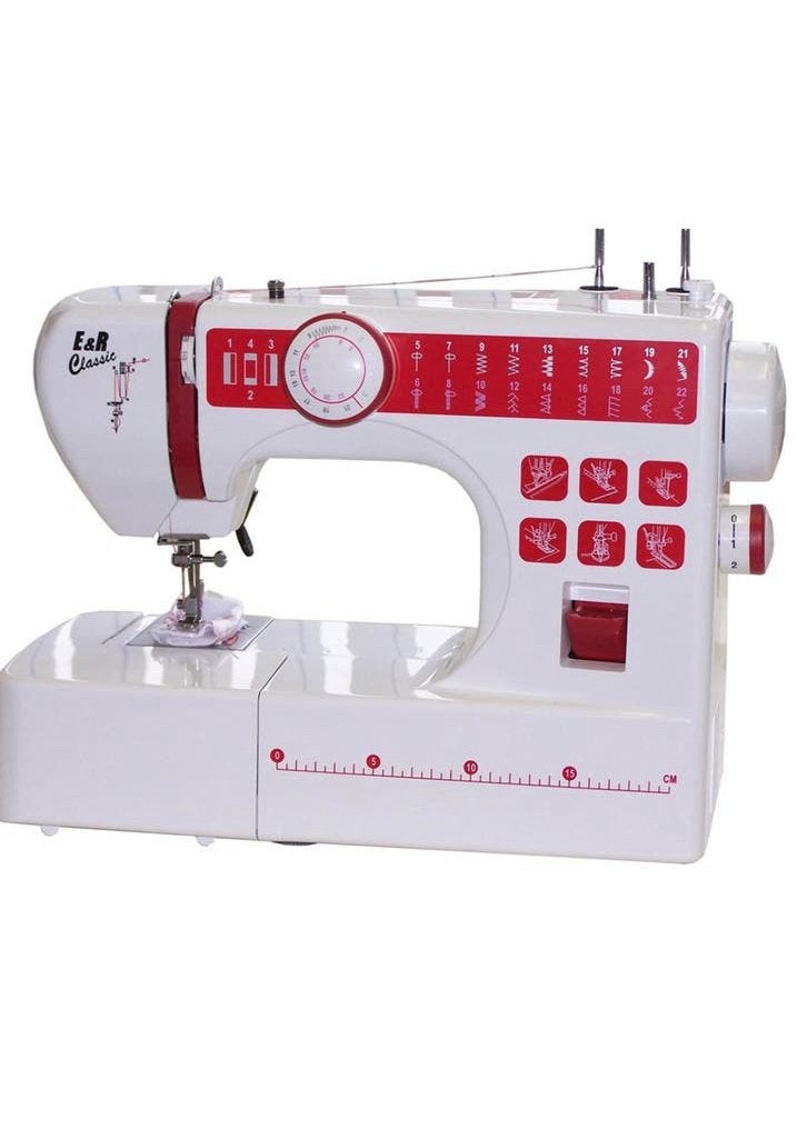 E&R Classic Naaimachine - Model NT722, Ophalen of Verzenden, Zo goed als nieuw, Naaimachine, Overige merken