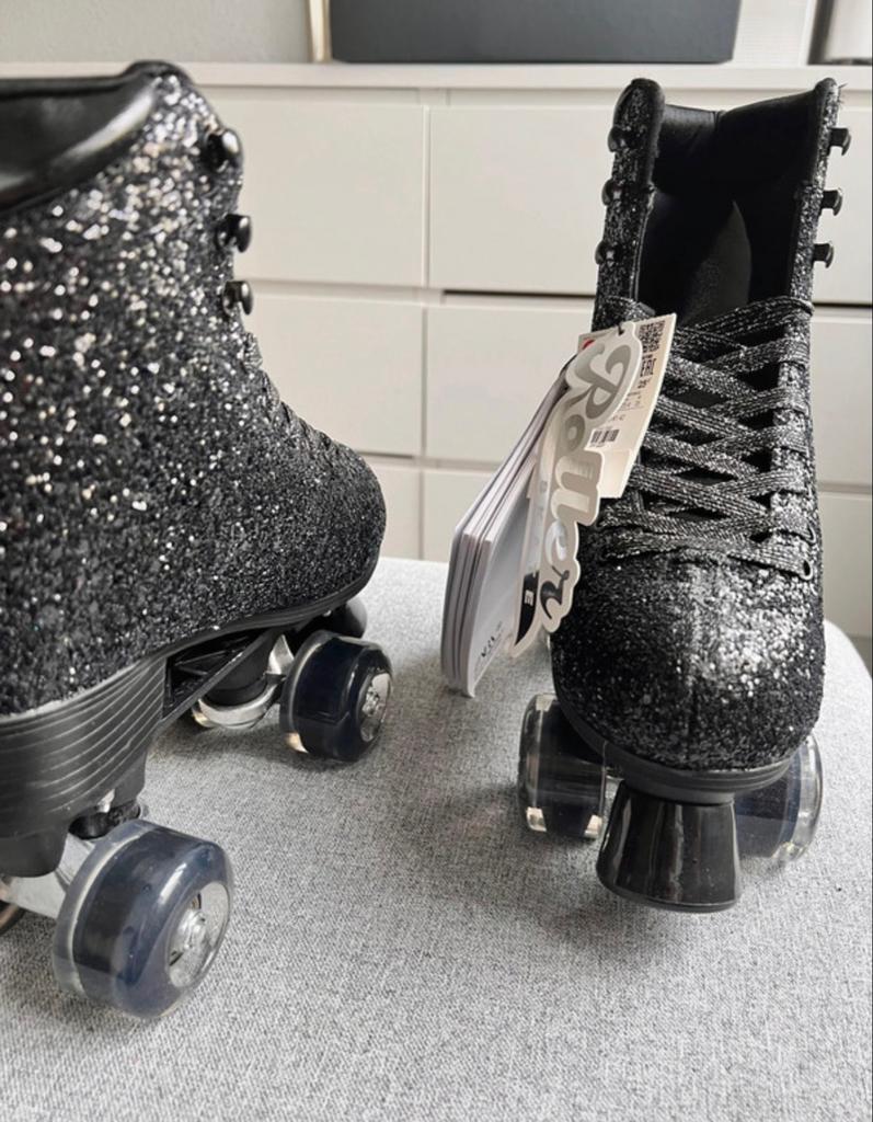 glitter rolschaatsen limited edition zara - Maat 36, Ophalen, Nieuw, Dames