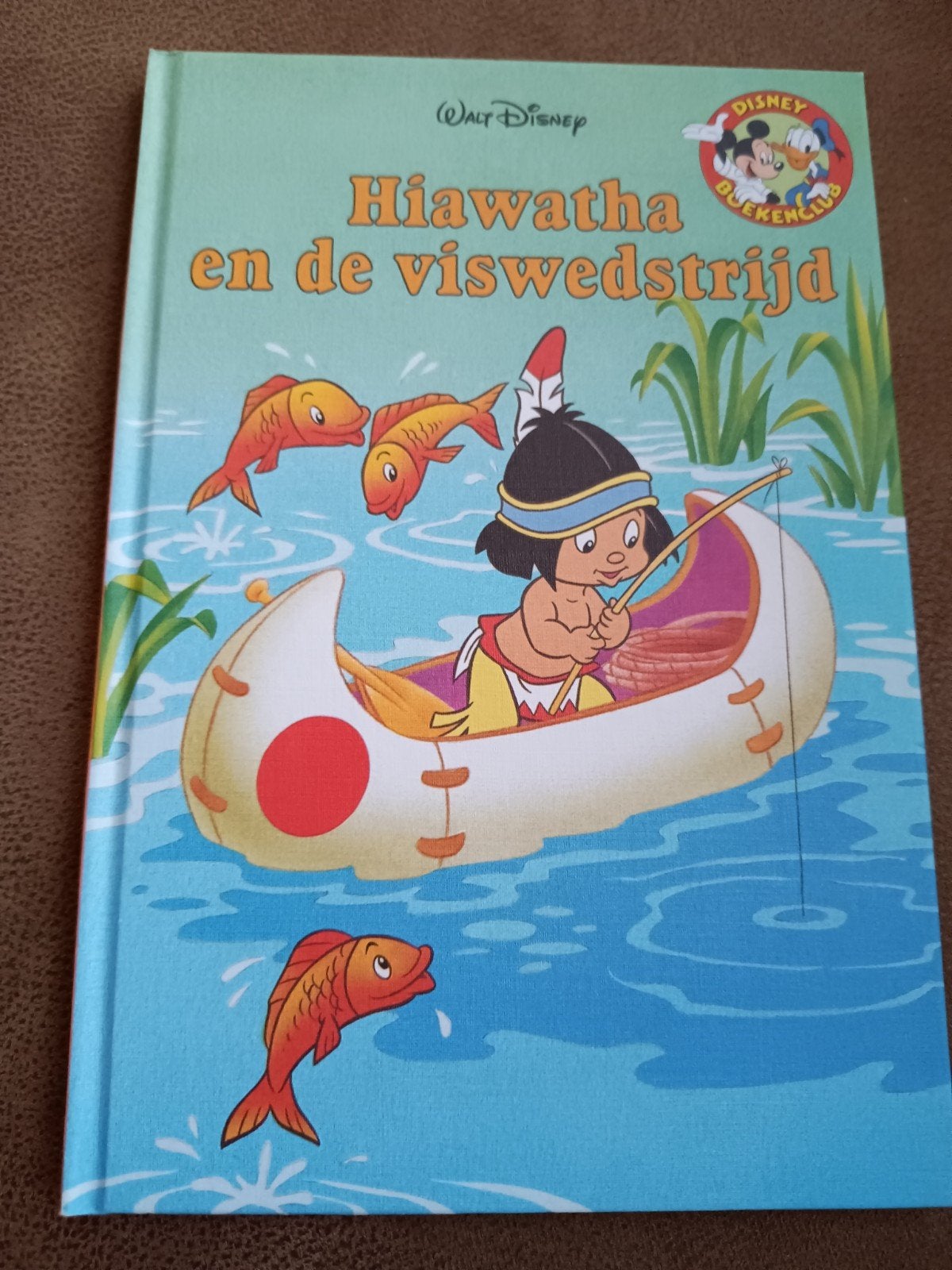 Hiawatha en de viswedstrijd - Disney Boek, Boeken, Kinderboeken | Kleuters, Ophalen of Verzenden