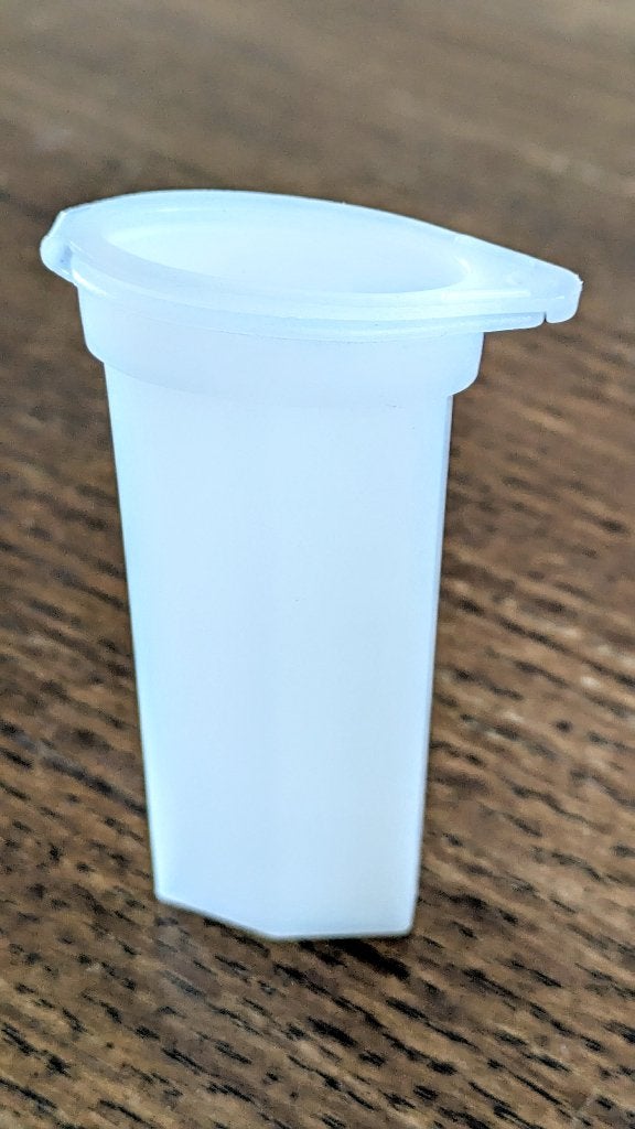 Potjes (80) voor microscoop object/dekglaasjes, Ophalen of Verzenden, Gebruikt, Minder dan 400x, Onderdelen of Toebehoren