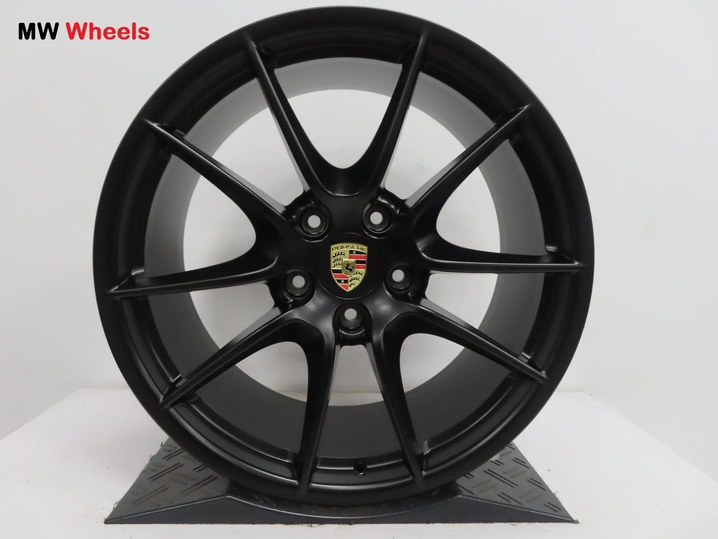 Originele Porsche Boxster Cayman 20 inch velgen satin zwart, Gebruikt, Velg(en), -, -