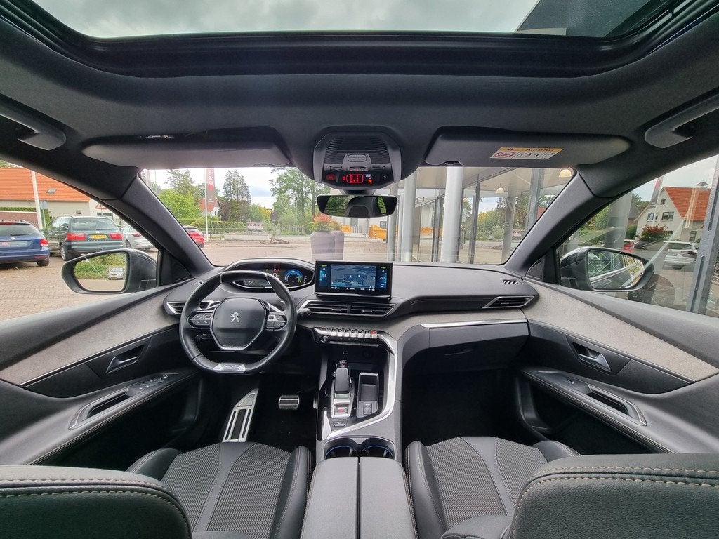 Peugeot 3008 1.6 HYbrid4 300 Blue Lease GT | PHEV | 88dkm |, Automaat, 4 cilinders, Leder en Stof, Bedrijf