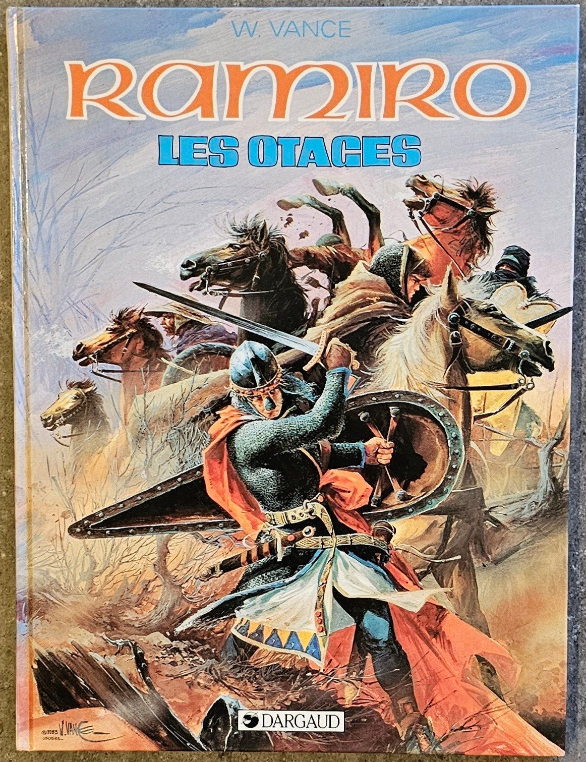 Ramiro - Les Otages - Franstalige hardcover, Eén stripboek, Ophalen of Verzenden, Gelezen, W. Vance