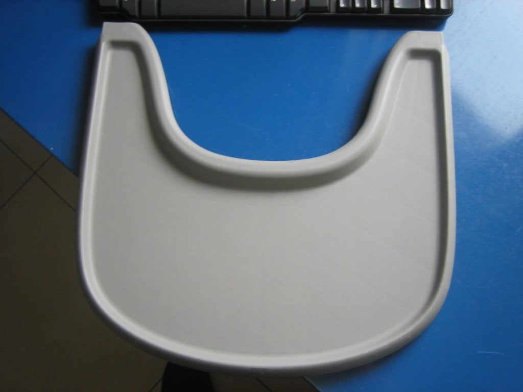 NIEUW Stokke Tray Tafelblad NIEUW Grijs, Ophalen of Verzenden, Nieuw, Meegroeistoel, Afneembaar eetblad