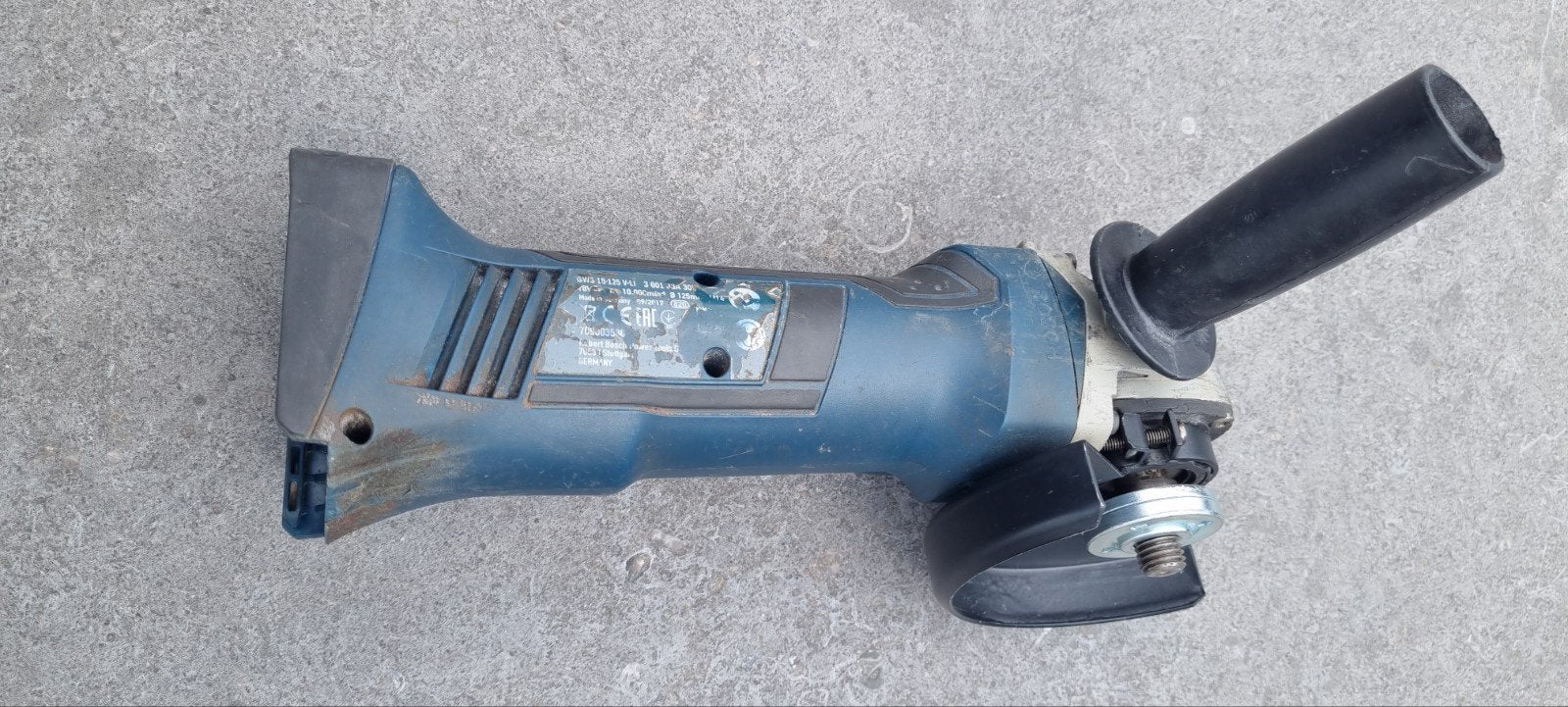 Bosch haakse slijper 18v, Ophalen of Verzenden, Minder dan 700 watt, Haakse handslijpmachine