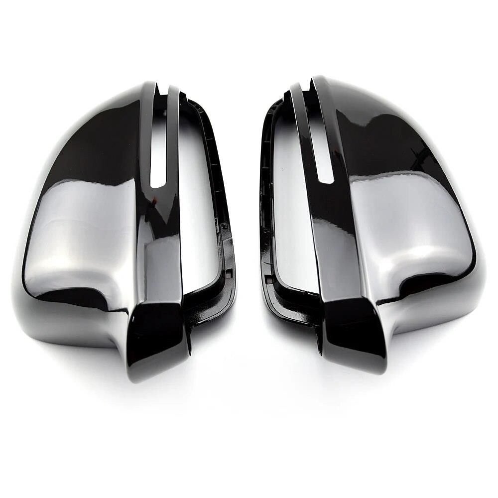 Glans Zwart Spiegelkappen Geschikt Voor Audi A3 S3 RS3 8P Fa, Verzenden, Automotive Parts, A.parts@hotmail.nl, Trasmolenlaan 12 3447 GZ Woerden