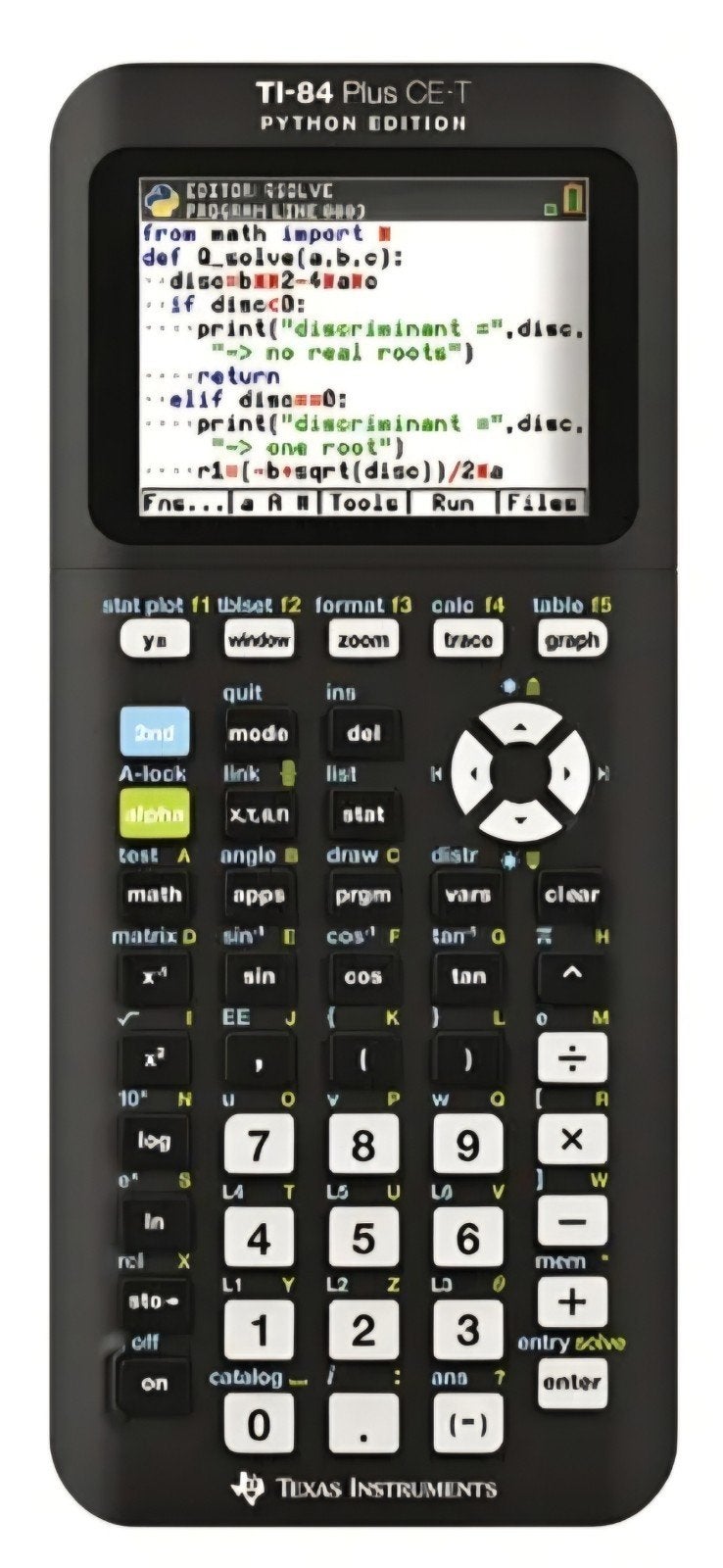 Texas Instruments Rekenmachine TI-84 Plus CE-T Python Editio, Ophalen of Verzenden