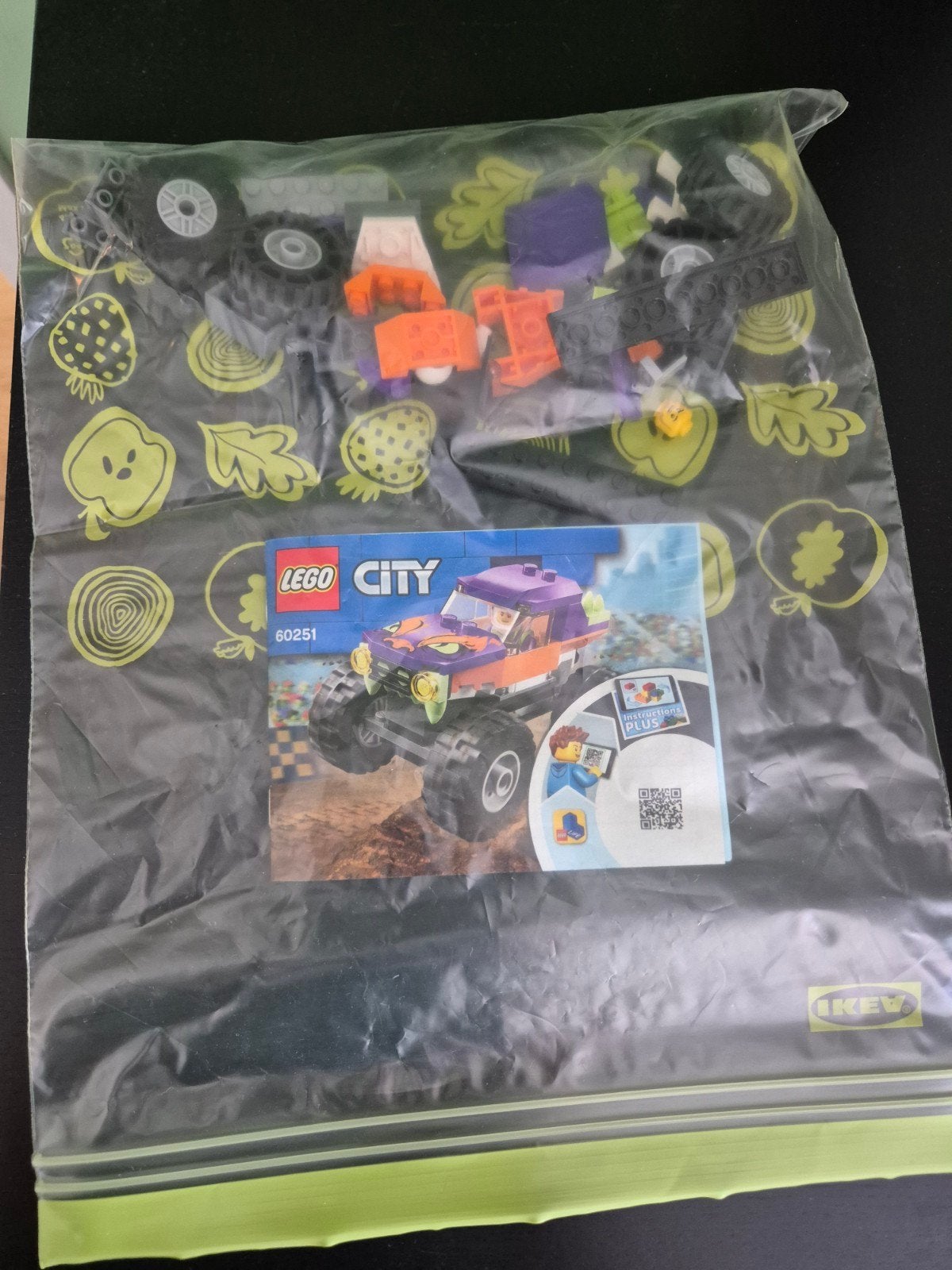 LEGO City Monstertruck 60251, Ophalen, City, Lego, Compleet