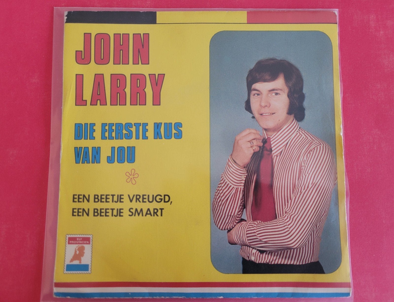John Larry - Die eerste kus van jou, Cd's en Dvd's, Ophalen, Zo goed als nieuw, Overige formaten, Levenslied of Smartlap