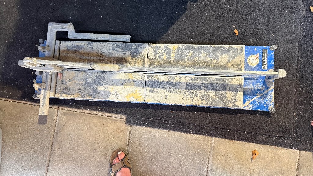 KAUFMANN Tegelsnijder Topline Robust snijlengte 920 mm, Ophalen, Gebruikt, Snijgereedschap, Overige merken