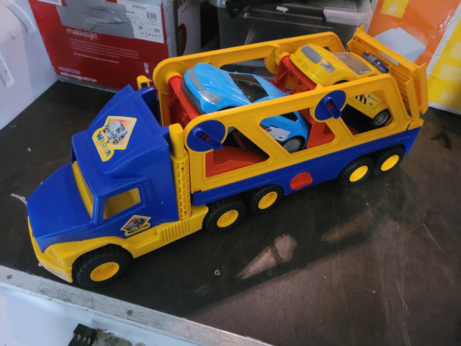 grote autotransportter, Wader, Zo goed als nieuw, Warder, Wader