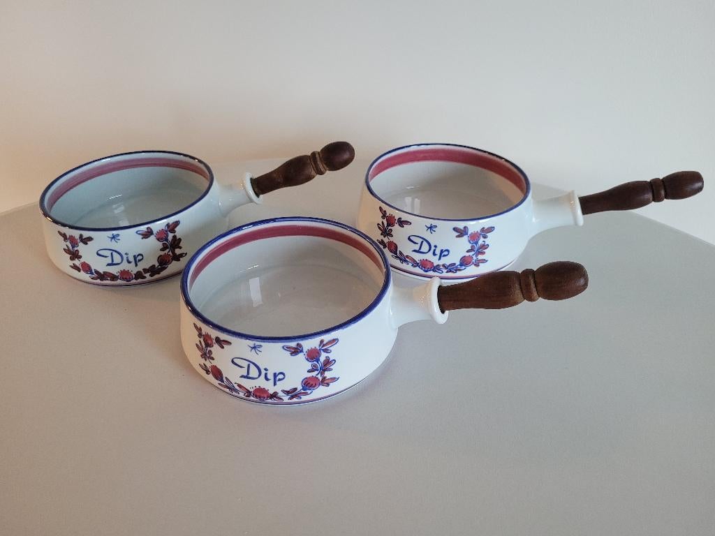 Zenith Gouda dipschaaltjes 3x item 2012, Antiek en Kunst, Ophalen